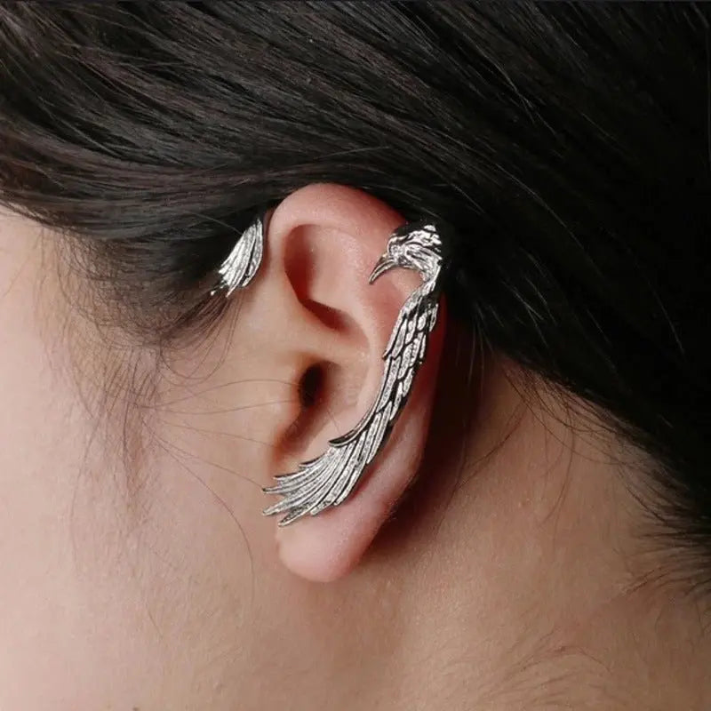 European And American Goths Sweet Cool Vintage Crow Earrings Advibe Studio
