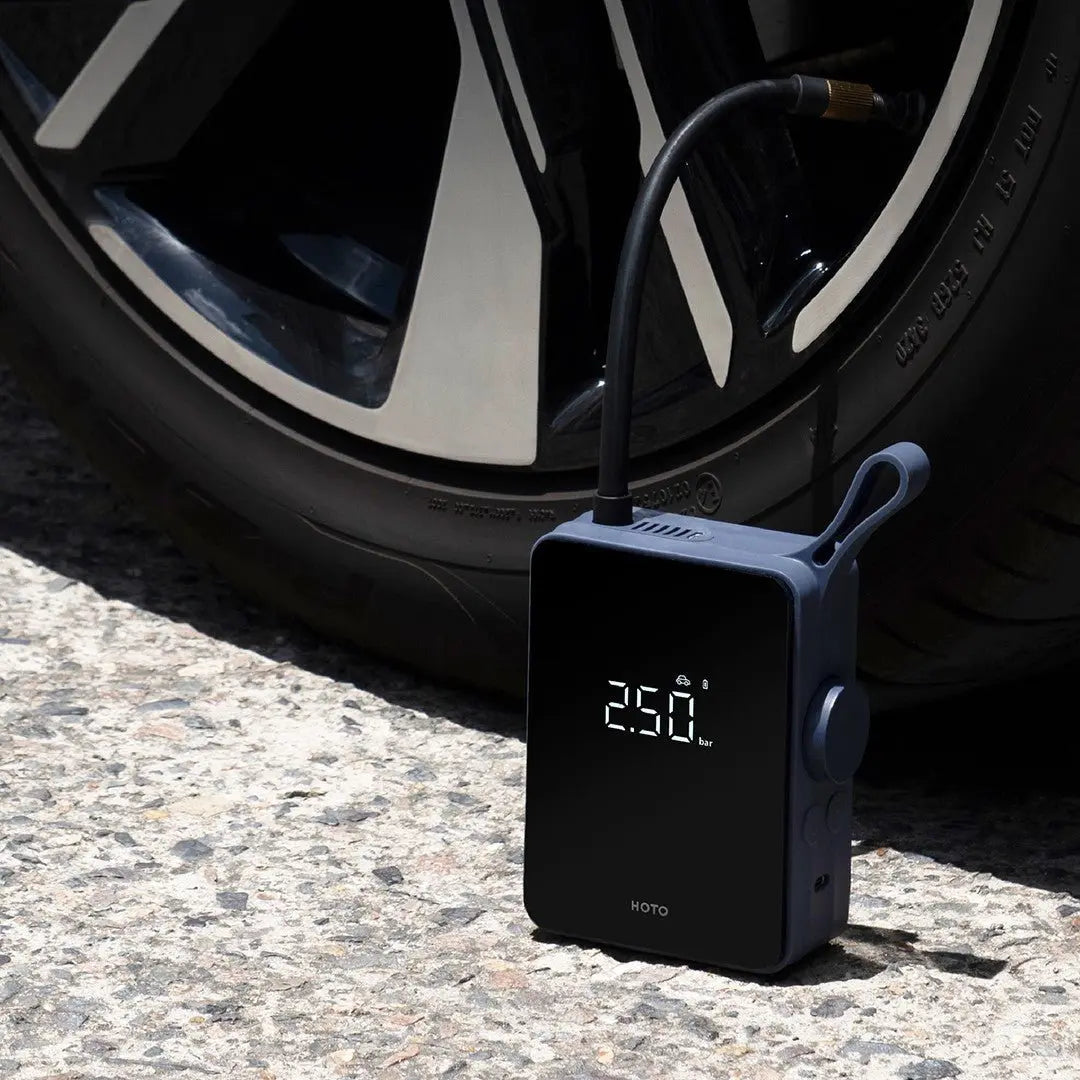Inflatable Treasure Electric Air Car Electric Car Car Tire Pressure Test Bicycle Advibe Studio