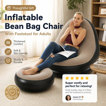 CozyFloat™ Air Sofa with Footrest
