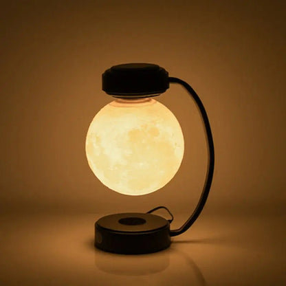 3D LED Moon Night Light Wireless Magnetic Levitating Rotating Floating Ball Lamp For School Office Bookshop Home Decoration Advibe Studio