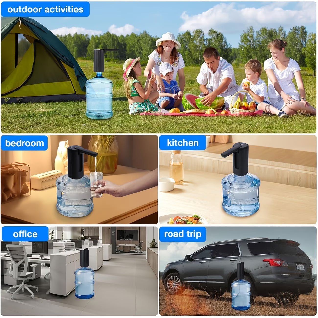 AquaFlow Pro Automatic Water Dispenser