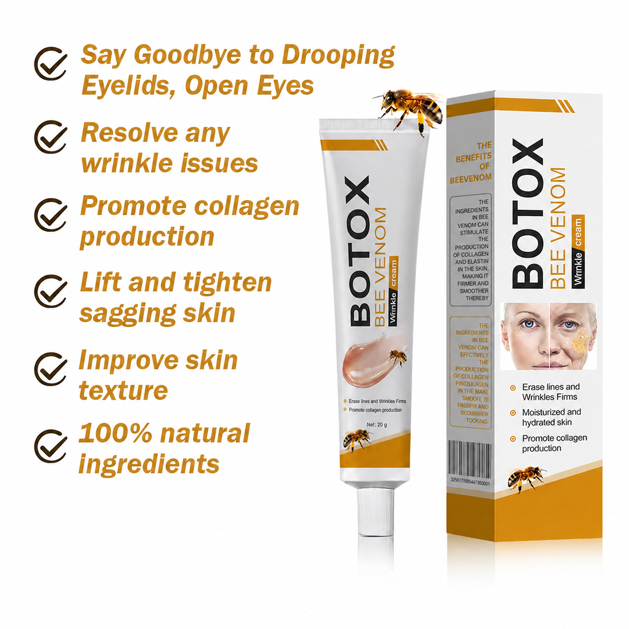 Botox Bee Venom Wrinkle Removal Cream
