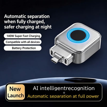 SmartCharge Pro Auto Disconnect 140W Fast Charging Adapter