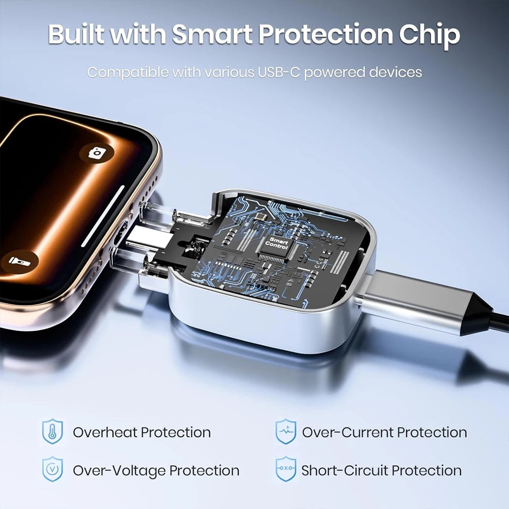 SmartCharge Pro Auto Disconnect 140W Fast Charging Adapter
