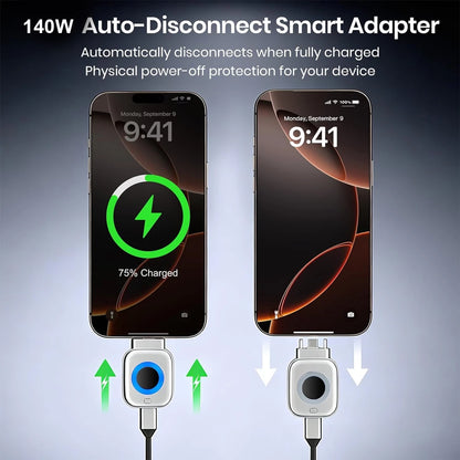 SmartCharge Pro Auto Disconnect 140W Fast Charging Adapter