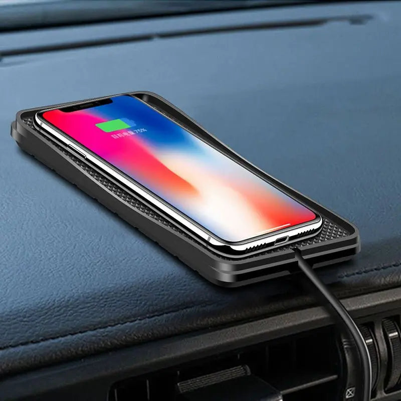 Compatible With Apple , Car Anti-Slip Wireless Charger Advibe Studio