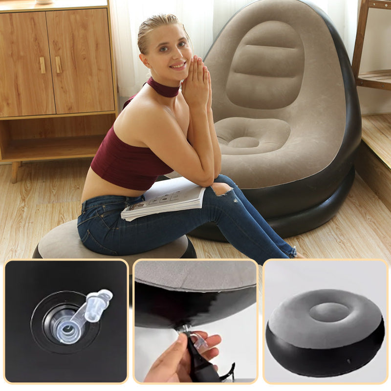 CozyFloat™ Air Sofa with Footrest
